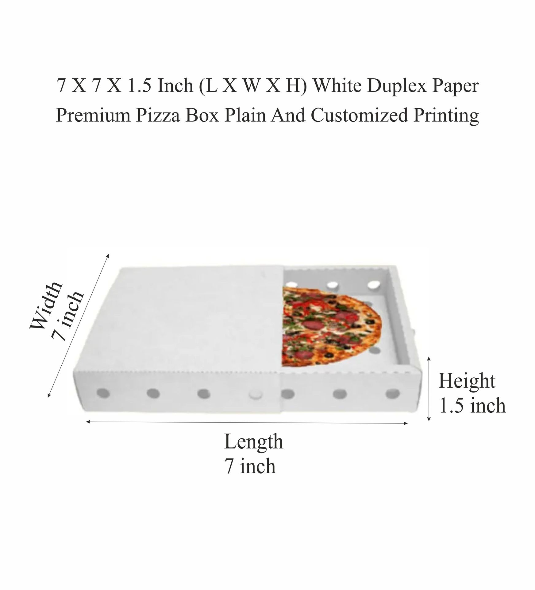 Alternate View of Pizza Box