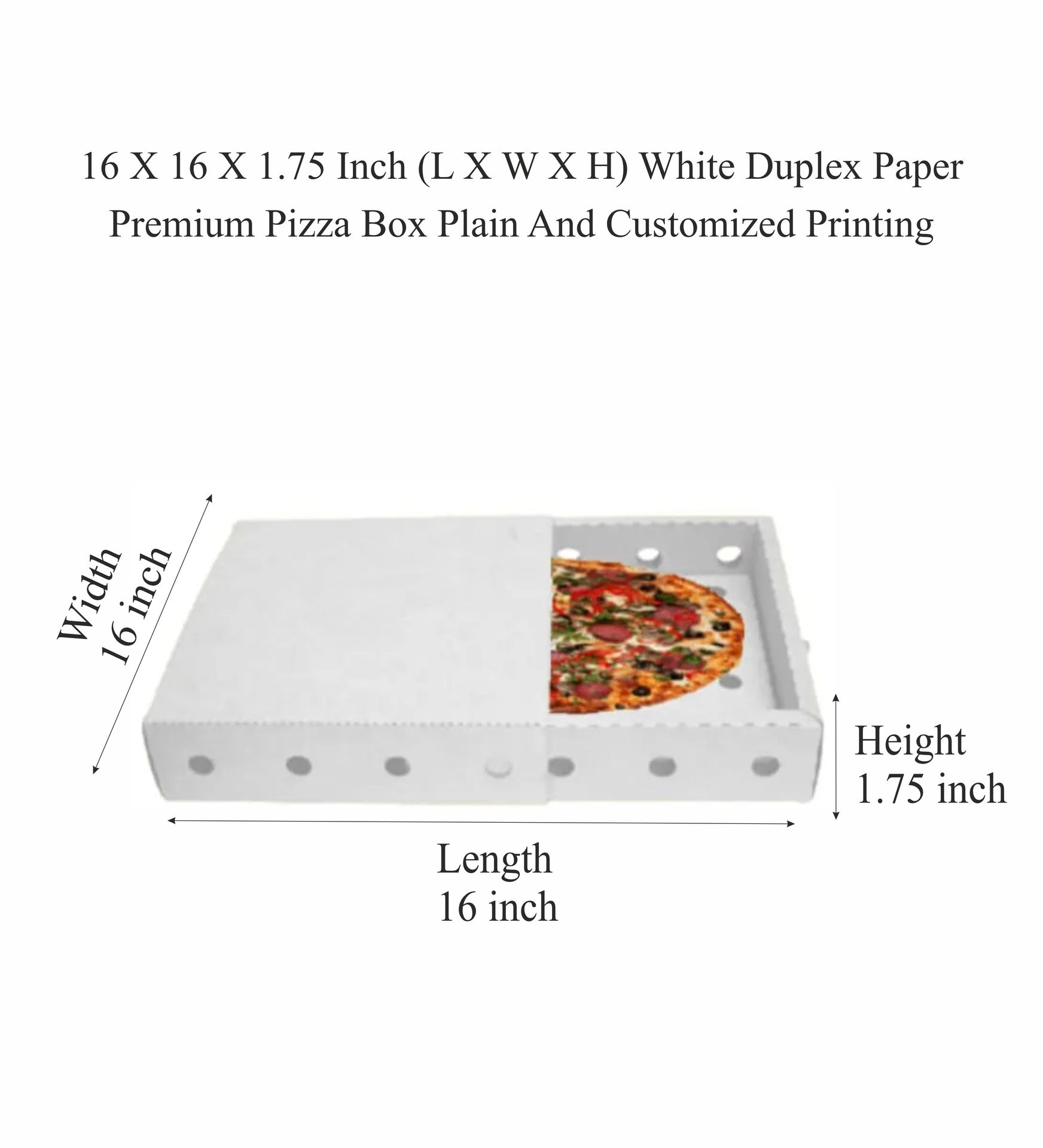 Alternate View of Pizza Box