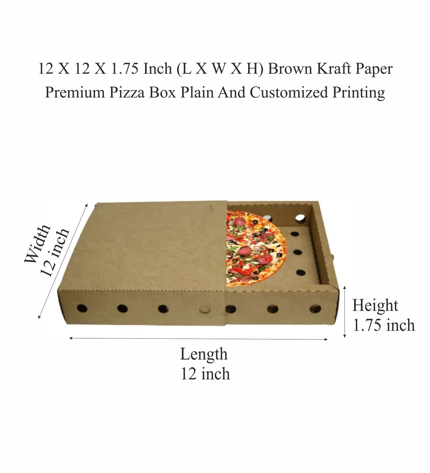 Alternate View of Pizza Box